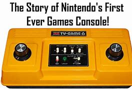 Image result for What Is the First Console