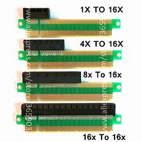 Image result for PCIe 1X to 16X