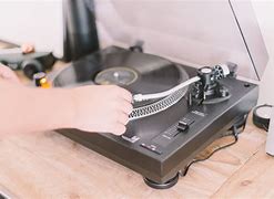 Image result for Portable Dicatron Record Player with a Box