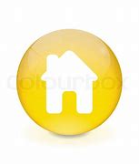 Image result for 2D Yellow Home Button