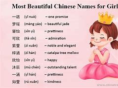 Image result for Chinese Kids Names