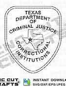 Image result for Texas Department of Criminal Justice Logo Stencil