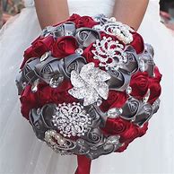 Image result for Wedding Flowers Red and Grey