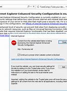 Image result for IE Enhanced Security