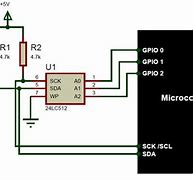 Image result for AT24C256 Circuit