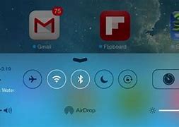 Image result for iOS vs iPad OS Control Center