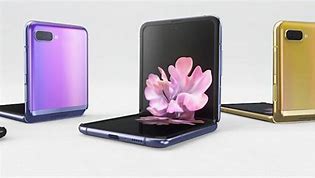 Image result for Samsung Z Flip Gold Purple