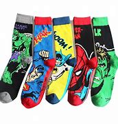 Image result for Superhero Socks