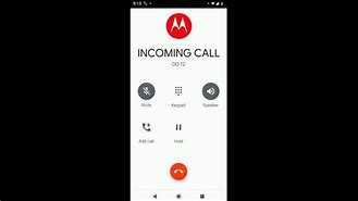 Image result for Motolola Incoming Call