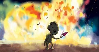 Image result for Happy Baby Groot Guardians of the Galaxy