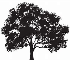 Image result for Oak Tree Silhouette Clip Art