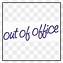 Image result for Out of Office Sign Transparent Background