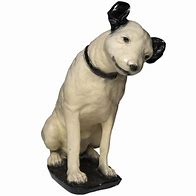 Image result for Small RCA Dog Statue