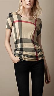 Image result for Burberry Plaid Shirt Women