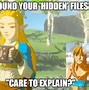 Image result for sonic frontier breath of the wild meme