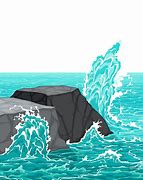 Image result for Ocean Cliff Clip Art