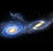 Image result for 2 Galaxies Colliding