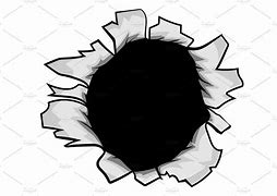Image result for Breakthrough Ripped Paper Hole Clip Art