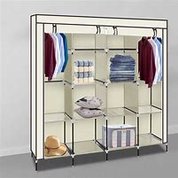 Image result for Wardrobe Closet Doors with Rack