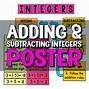 Image result for Adding and Subtracting Integers Rules
