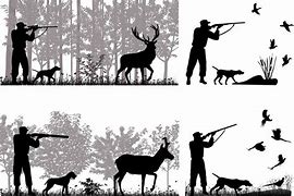 Image result for Hunting Drawings Black and White