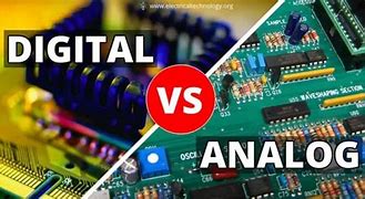 Image result for Analog and Digital Electronics