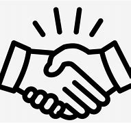 Image result for Shaking Hands Clip Art Black and White