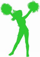 Image result for Cheerleader Silhouette Clip Art Free