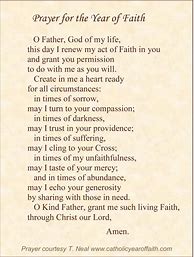 Image result for Samples Prayer of the Faithful Catholic