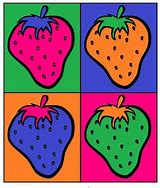 Image result for Andy Warhol Food Strawberries
