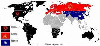Image result for Eurasia 1984 Map