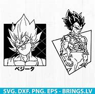 Image result for Free Goku and Vegeta SVG