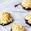 Image result for Chocolate Dipped Coconut Macaroons