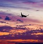 Image result for Airplane Sunset Sky