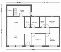 Image result for Simple Floor Plan