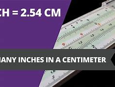 Image result for 1/4 Inch to Cm