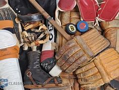 Image result for Vintage Hockey Protection