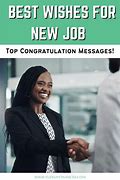 Image result for New Job Messages
