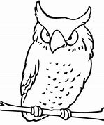 Image result for Cartoon Owl Coloring Pages