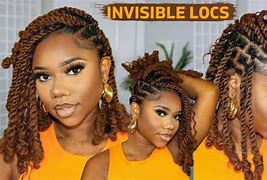Image result for How to Style Invisible Locs