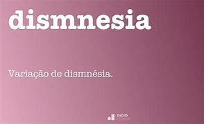 Image result for dismnesia