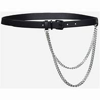 Image result for Leather Chain Belt