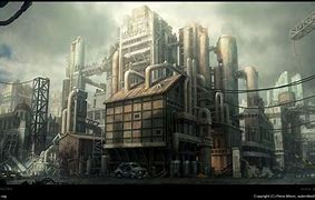 Image result for Old Factory Concept Art