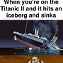 Image result for Titanic Movie Pothole Meme