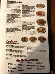 Image result for la herradura menus