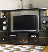 Image result for Fireplace TV Wall Unit Design