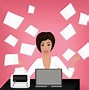 Image result for Busy Office Worker Clip Art