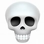 Image result for Black Skull Emoji On Side