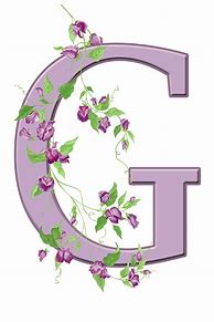 Image result for Flower Letter G