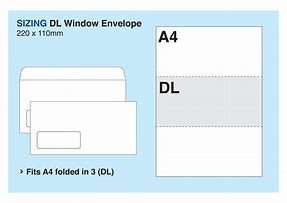 Image result for Window Face Envelope DL